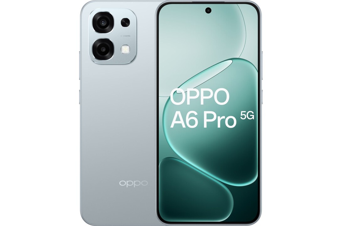 OPPO A6 Pro 256GB 5G Titanium / zilver - Mobiele telefoon