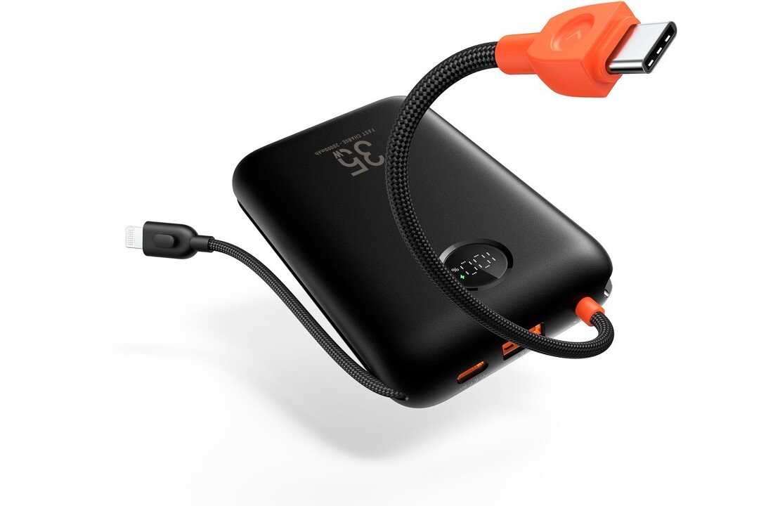 Veger K2 W2068 20.000 mAh Powerbank Zwart - Powerbank