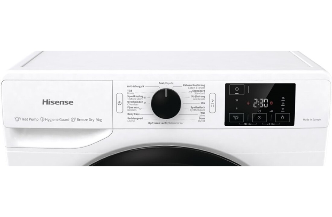 Hisense DHGE904 - Warmtepompdroger