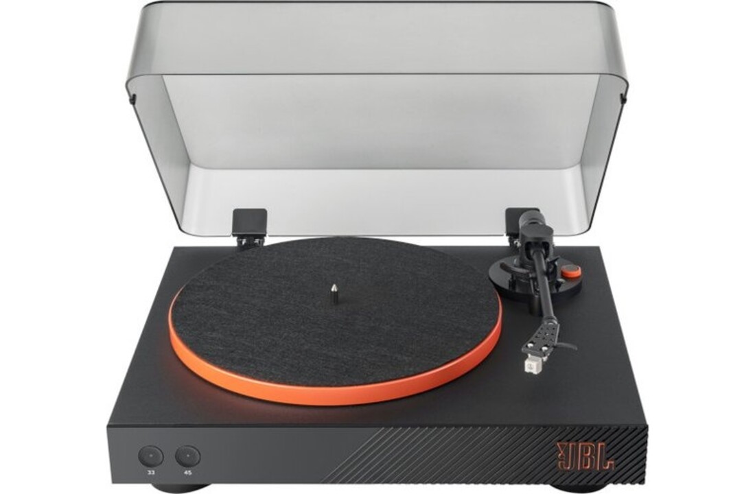 JBL Spinner BT Zwart/Oranje - Platenspeler