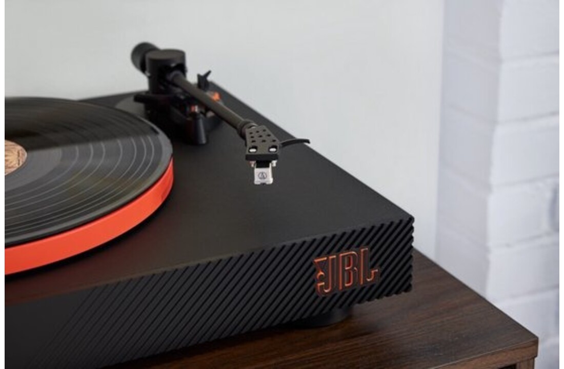 JBL Spinner BT Zwart/Oranje - Platenspeler