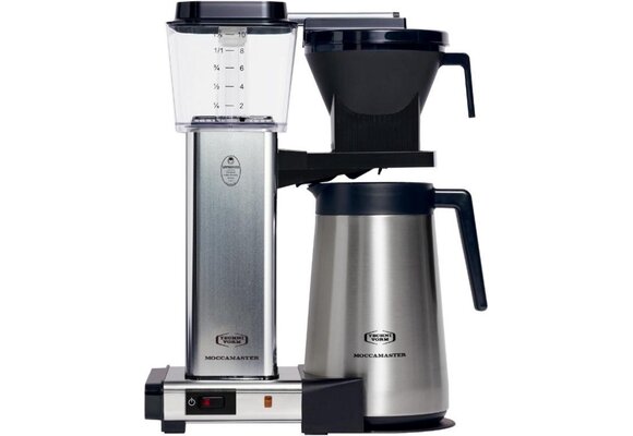 Moccamaster KBGT Polished Silver - Koffiezetapparaat