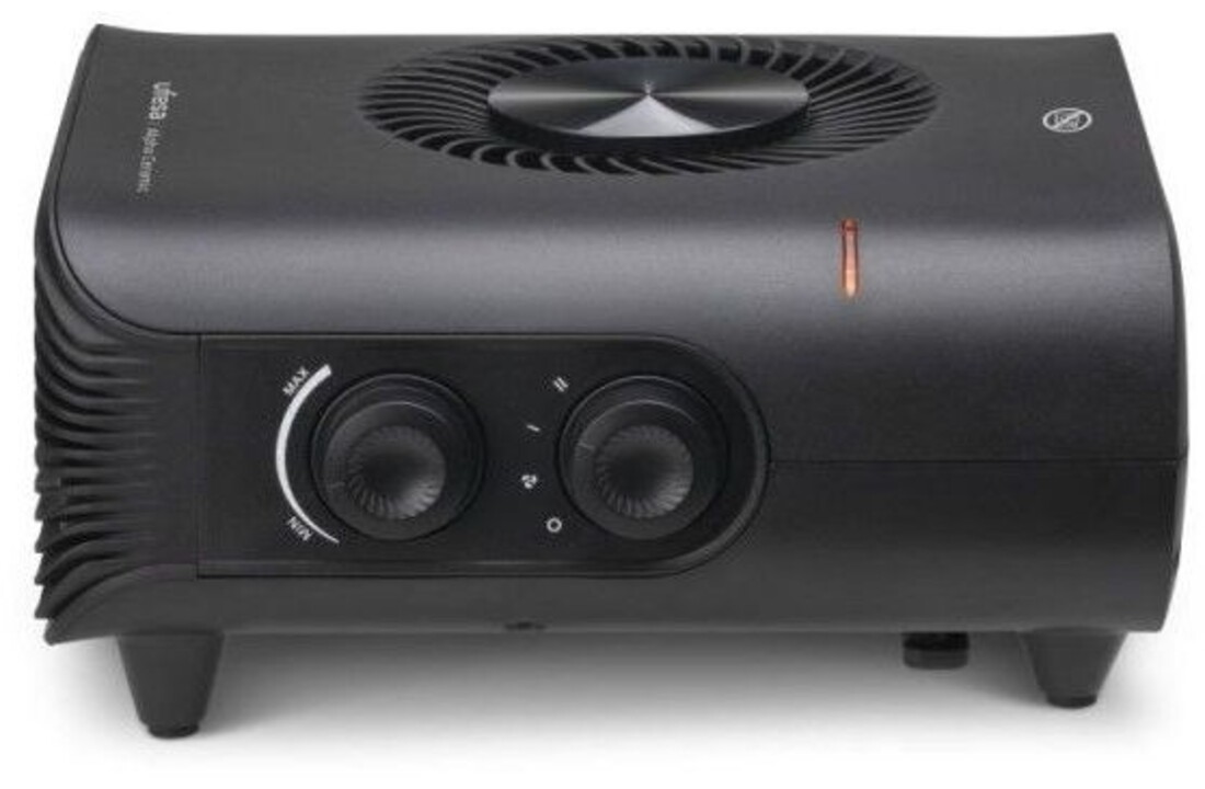 Ufesa Alpha Ceramic Zwart - Tafelventilator