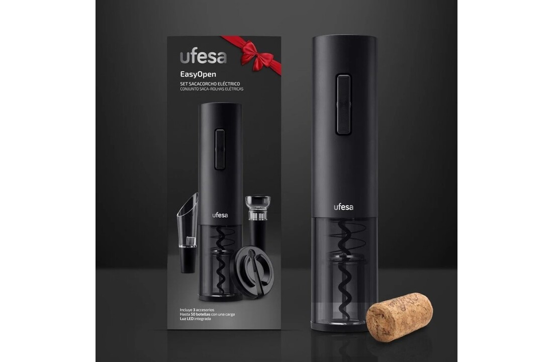 Ufesa EasyOpen - Elektrische kurkentrekker