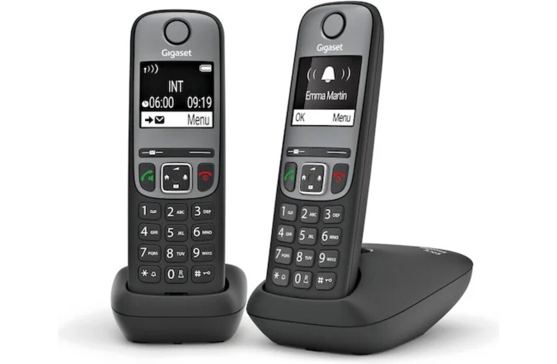 Gigaset A705 Duo Zwart - Dect telefoon