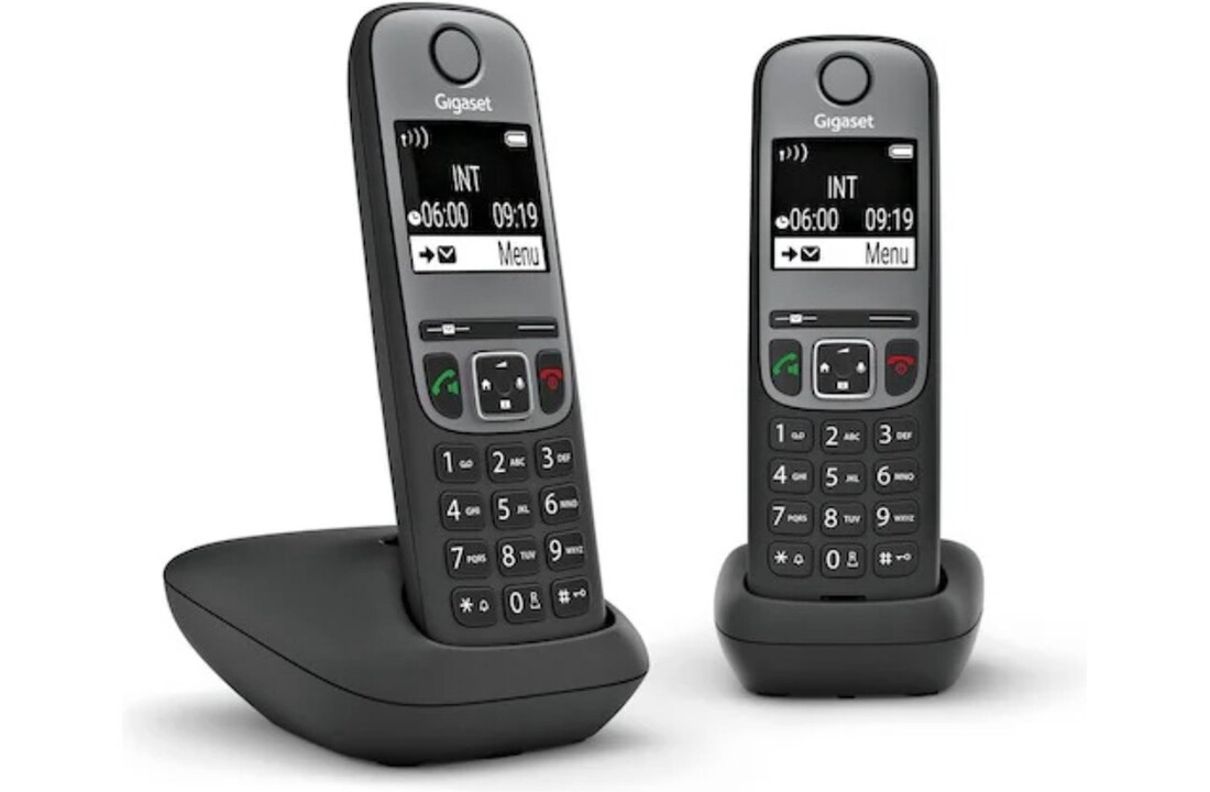 Gigaset A705 Duo Zwart - Dect telefoon