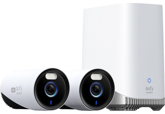 Eufy eufyCam E330 2-Cam Kit (2 camera's + HomeBase 3) - Beveiligingscamera