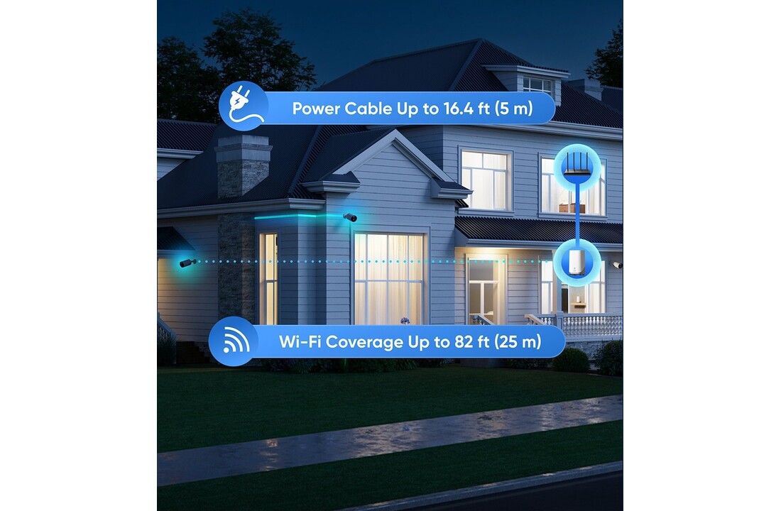 Eufy eufyCam E330 2-Cam Kit (2 camera's + HomeBase 3) - Beveiligingscamera