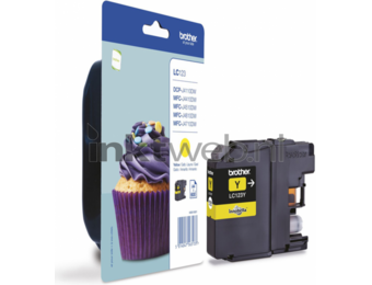 Brother LC-123Y Geel - Inktcartridge