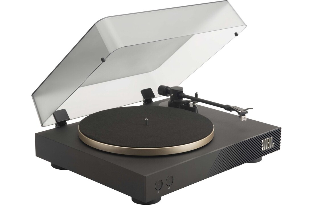 JBL Spinner BT Zwart/Goud - Platenspeler