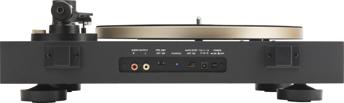 JBL Spinner BT Zwart/Goud - Platenspeler