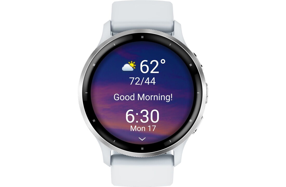 Garmin Venu 3 45mm Zilver/Wit - Smartwatch