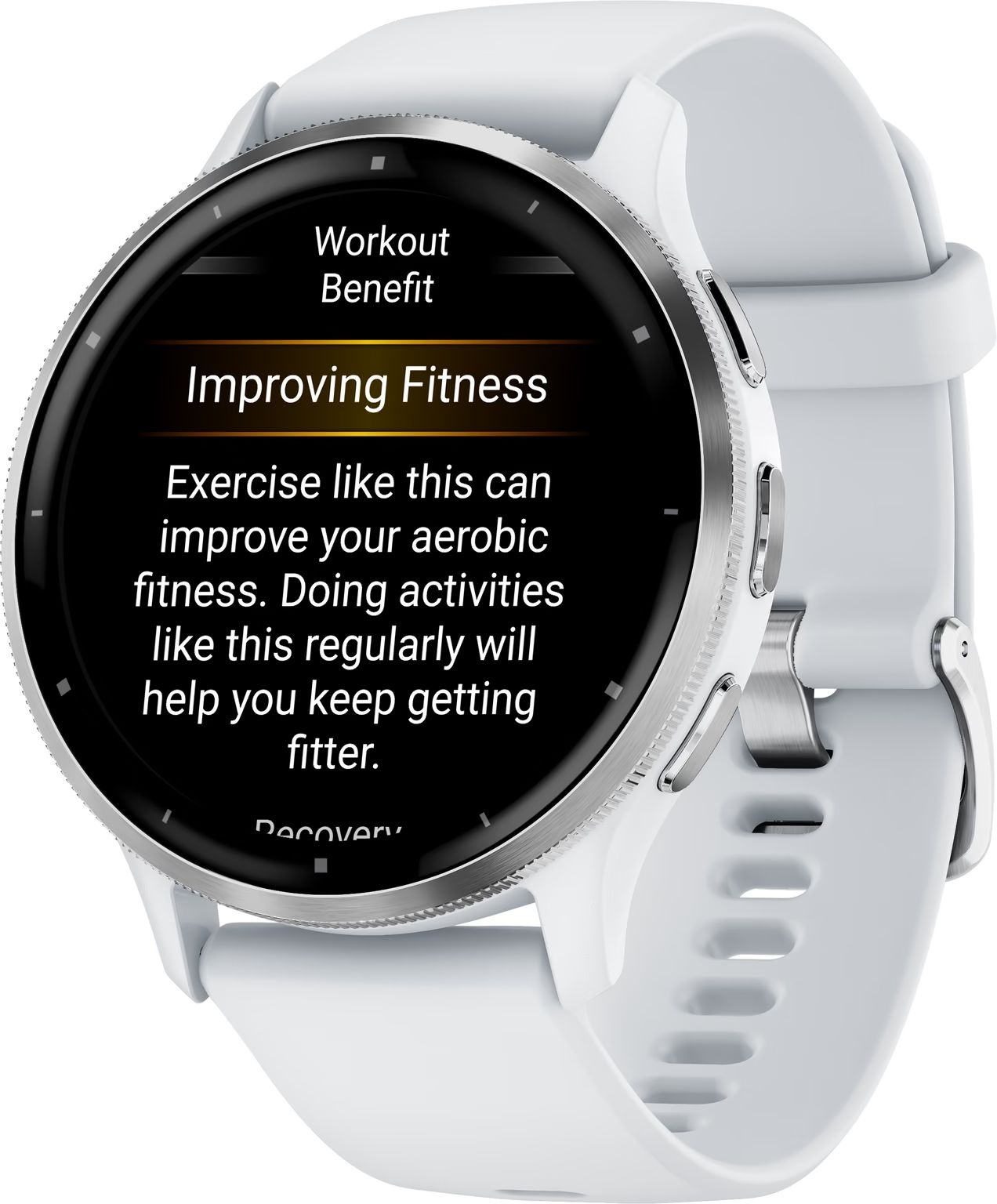 Garmin Venu 3 45mm Zilver/Wit - Smartwatch