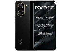Xiaomi Poco C71 64GB Zwart - Mobiele telefoon