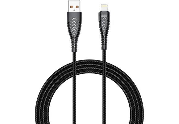 Veger V105 USB-A naar Lightning kabel 1.2m Nylon