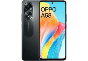 OPPO A58 128GB Glowing Black - Mobiele telefoon