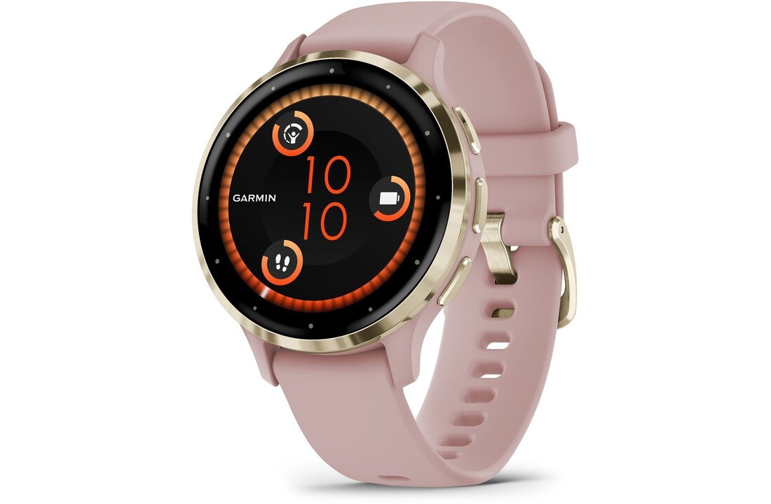 Garmin Venu 3S Goud/Roze - Smartwatch