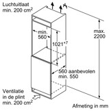 Siemens KI31REDD1 extraKlasse - Inbouw koelkast