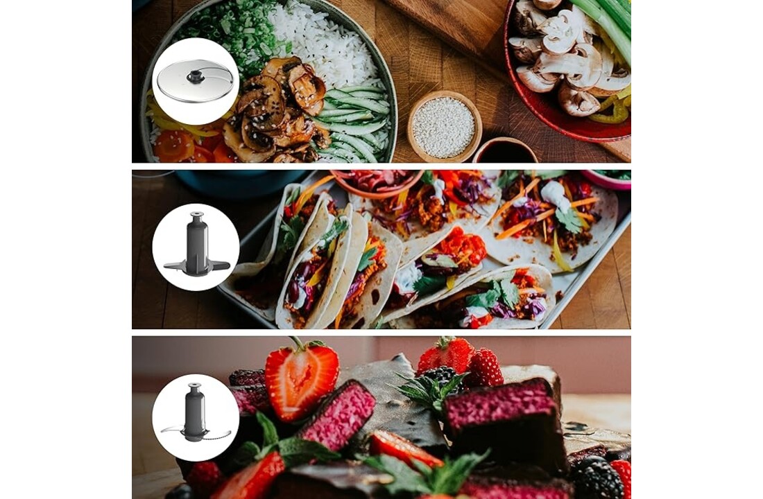 Kenwood MultiPro Go FDP22.130RD - Foodprocessor