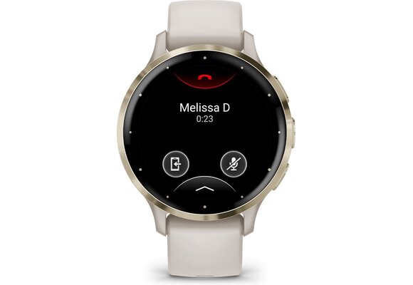 Garmin Venu 3S Goud/Wit - Smartwatch