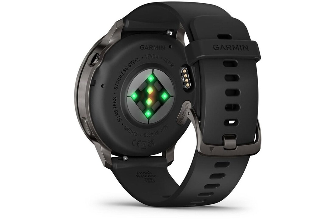 Garmin Venu 4 45mm Zwart - Smartwatch