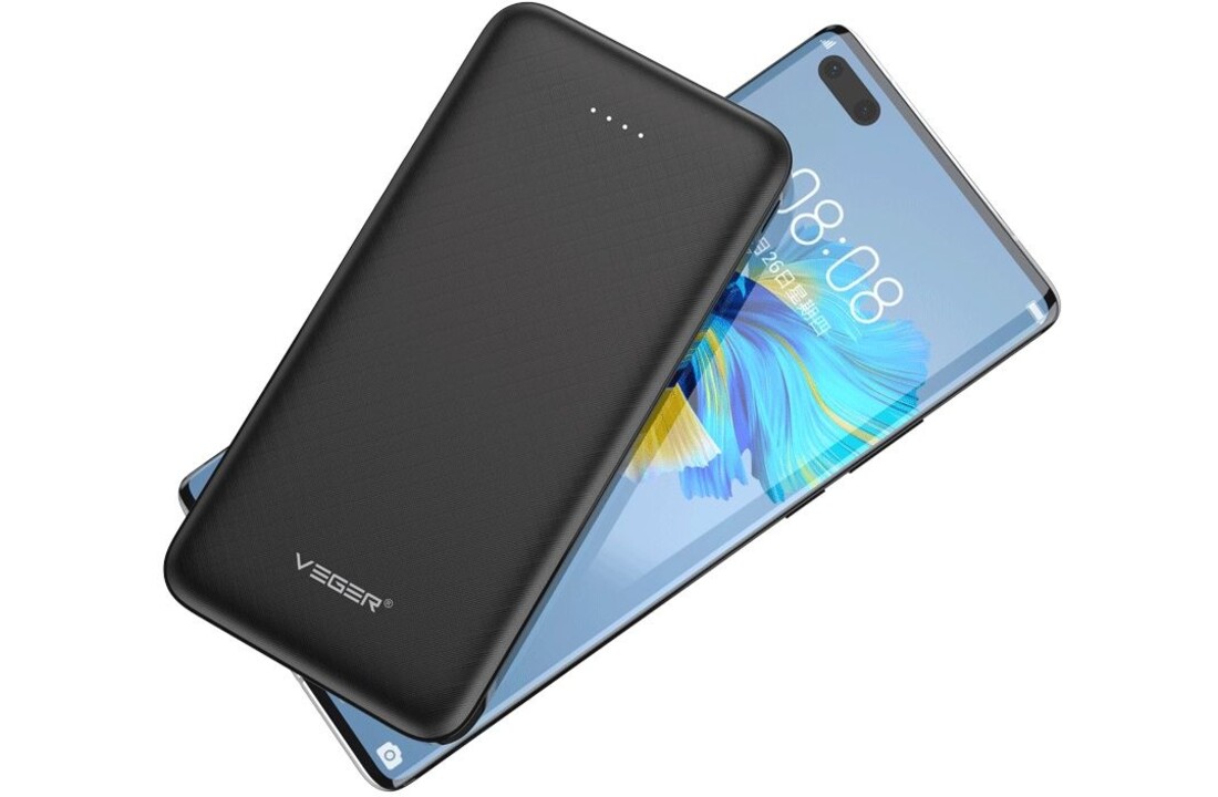 Veger A10 W1065 10.000 mAh Zwart - Powerbank