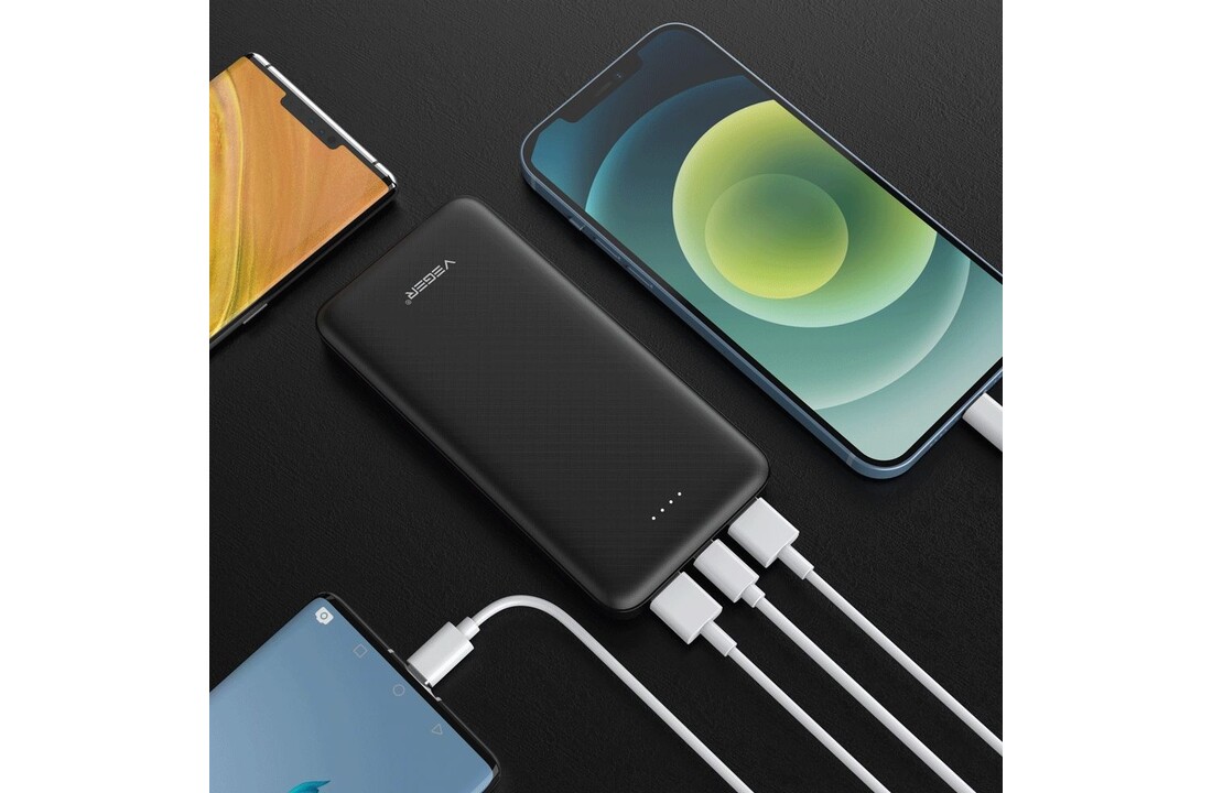 Veger A10 W1065 10.000 mAh Zwart - Powerbank