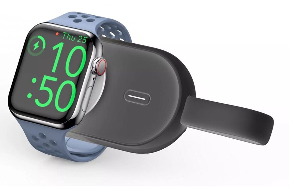 Veger Pomme W0102 1200 mAh voor Apple Watch - Powerbank