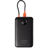 Veger K1C W1189 10.000 mAh Zwart - Powerbank