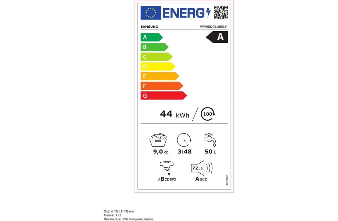 Samsung WW90DG6U85LE - Wasmachine