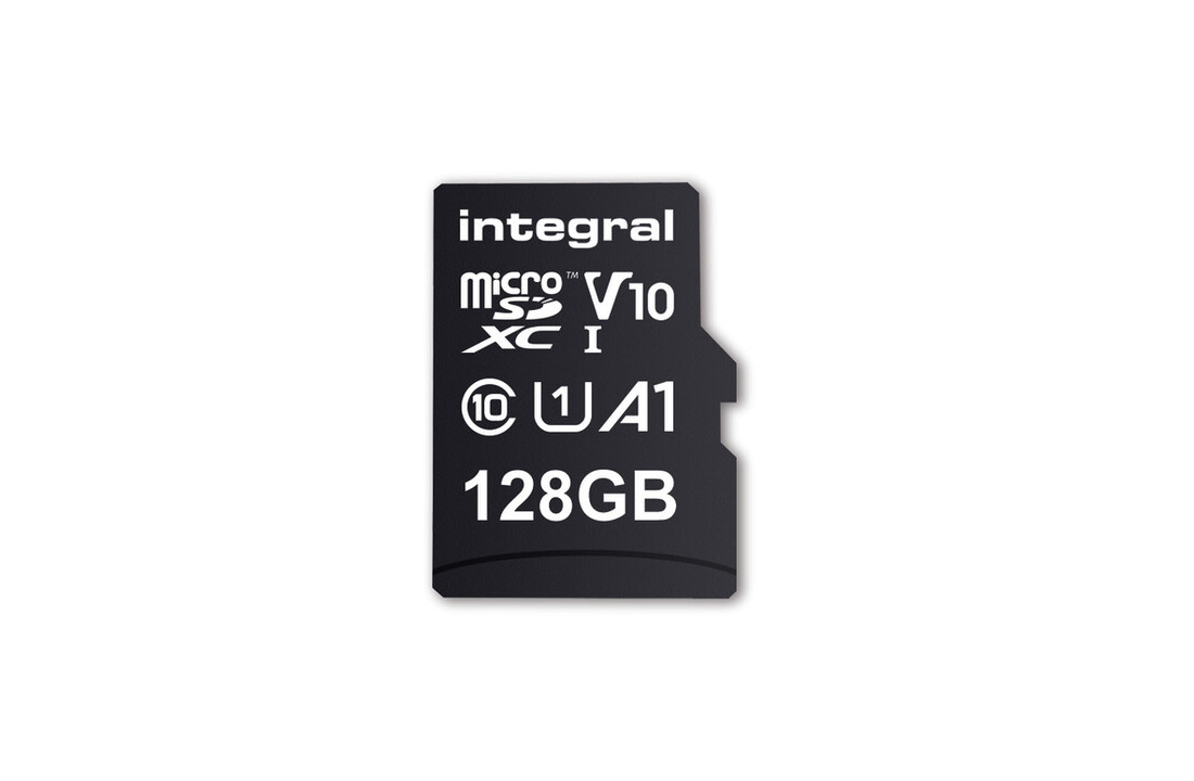 Integral High Speed MicroSDXC 128GB Class 10 - Micro SD kaart