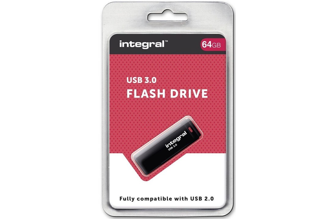 Integral Black USB 3.0 64GB - USB-stick