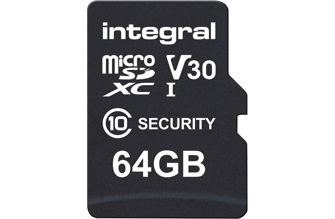 Integral Security MicroSDXC 64GB Class 10 - Micro SD kaart