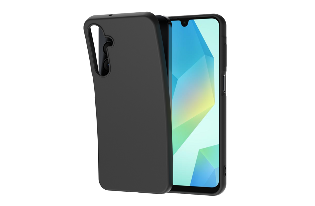 Just in Case Samsung Galaxy A16 Zero Soft TPU Case Zwart - Telefoonhoesje