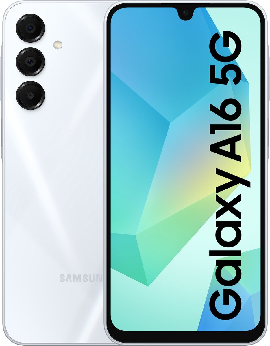 Samsung Galaxy A16 5G 128GB Lichtgrijs - Mobiele telefoon