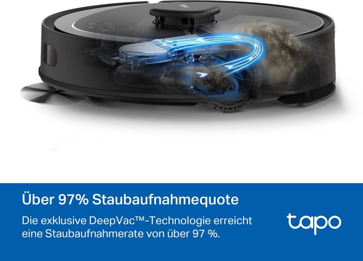 TP-Link Tapo RV30 Max Plus - Robotstofzuiger