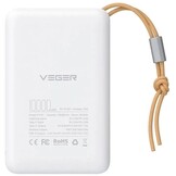 Veger MagOn W1151 10.000mAh Powerbank Wit - Powerbank