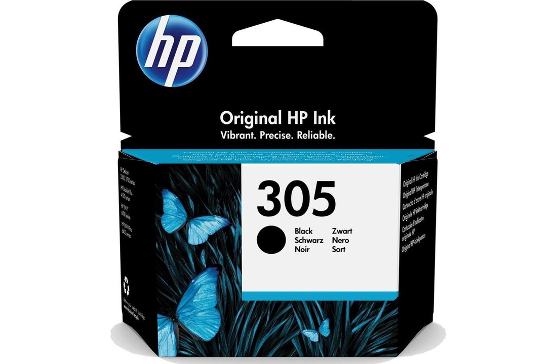 HP 305 Zwart - Inktcartridge