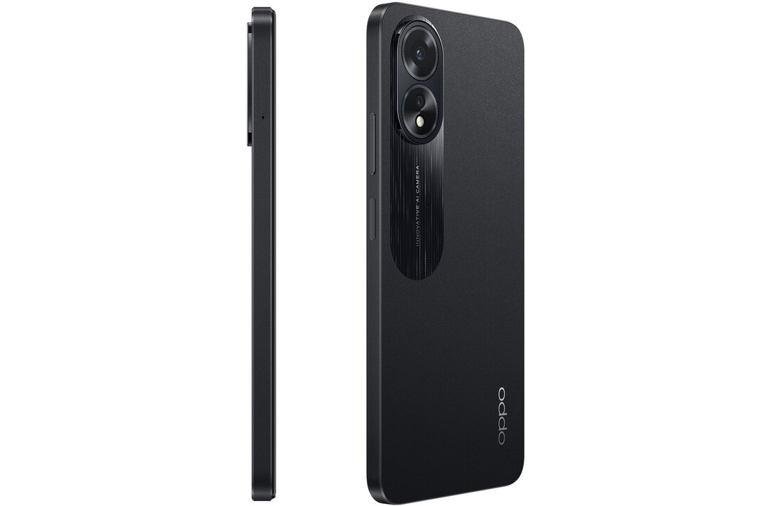 OPPO A18 128GB Zwart - Mobiele telefoon