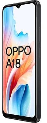 OPPO A18 128GB Zwart - Mobiele telefoon