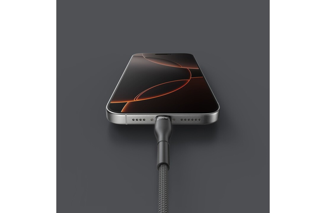 Veger CC05 USB-C naar USB-C kabel 1.5m Braided Aluminium 100Watt