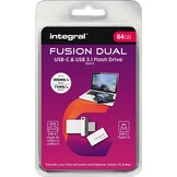 Integral Fusion Dual 3.0 USB-C 64GB - USB-stick