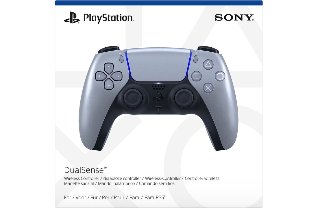 Sony PlayStation 5 DualSense Controller Sterling Silver - Controller