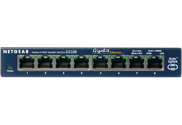 Netgear Prosafe GS108 - Netwerk switch