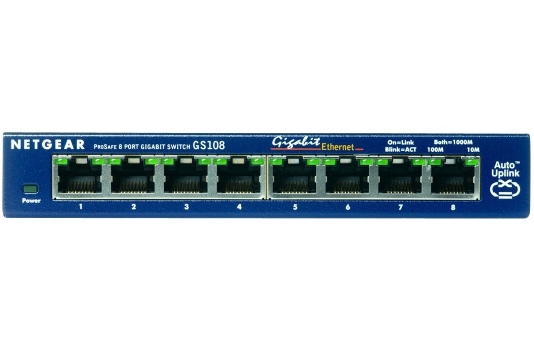 Netgear Prosafe GS108 - Netwerk switch