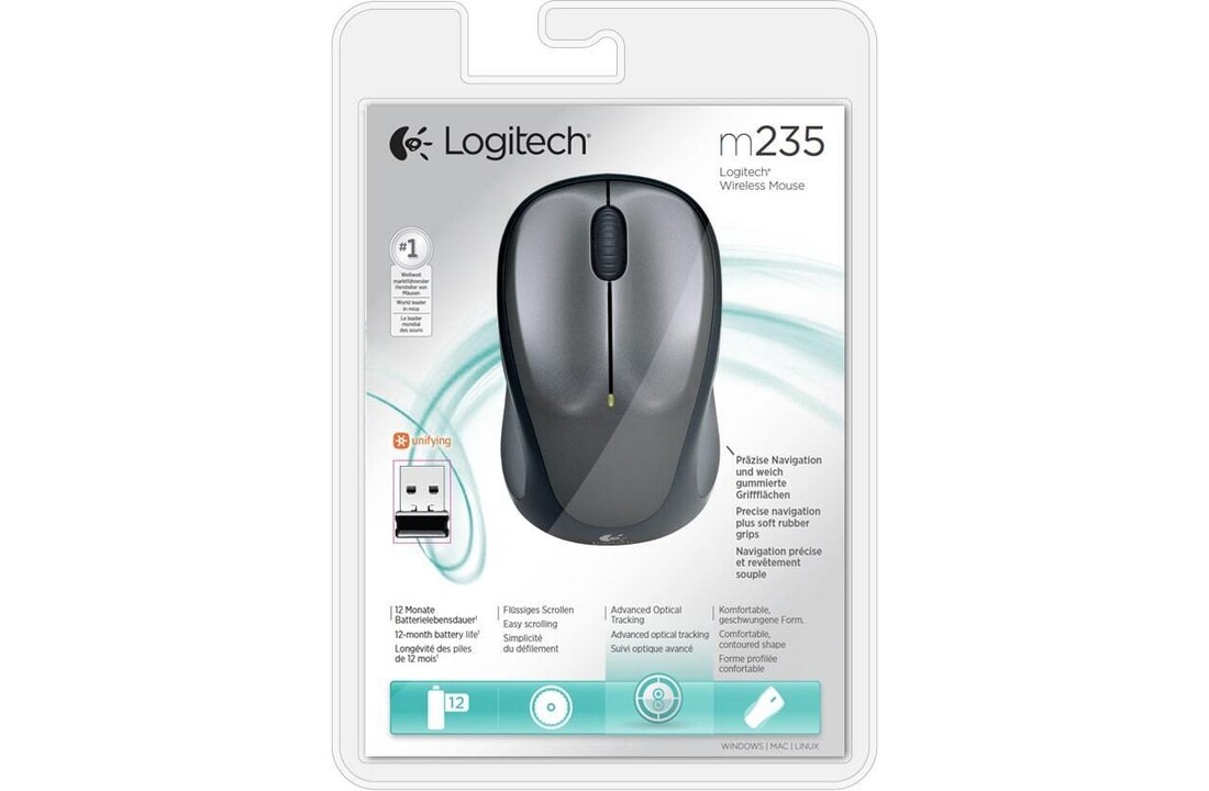 Logitech M235 - Muis
