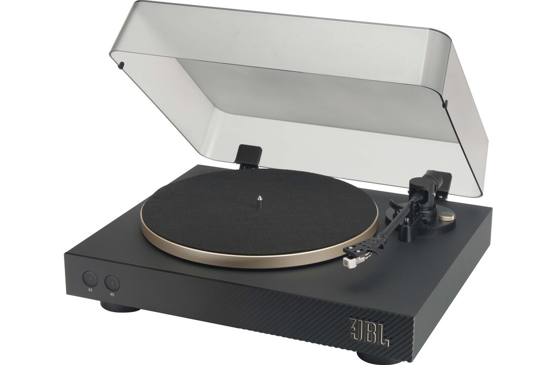 JBL Spinner BT Zwart/Goud - Platenspeler