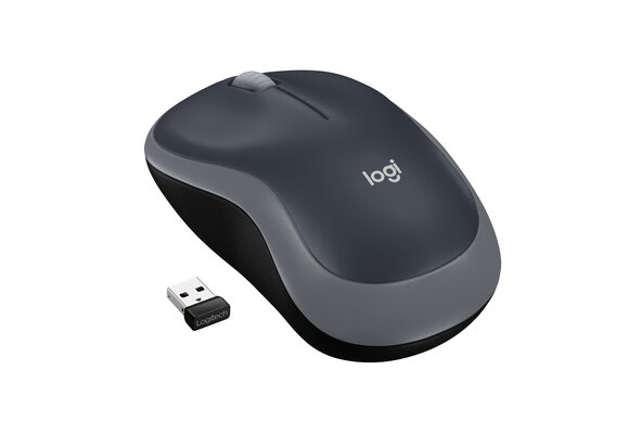 Logitech M185 Grijs - Muis