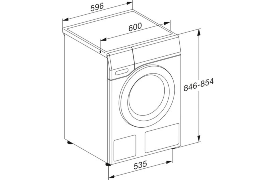 Miele WEJ 895 WPS Excellence PowerWash - Wasmachine