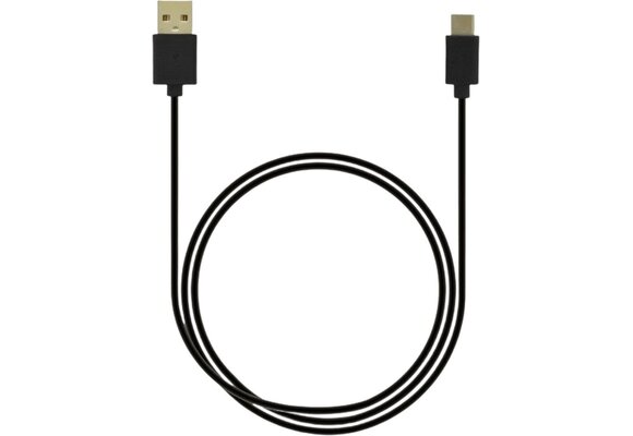 Grab 'n Go USB-A naar USB-C Kabel 1 Meter Zwart